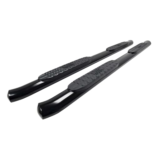 Westin 21-22785 Pro Traxx 4 Oval Nerf Step Bars fits 2024-2025 Tacoma Double Cab Black Pair