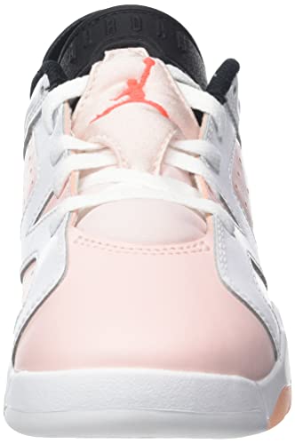 Nike Unisex Kid's Jordan 6 Retro Low (Ps) Sneakers, White Desert Black, 30 EU US 12.5C2