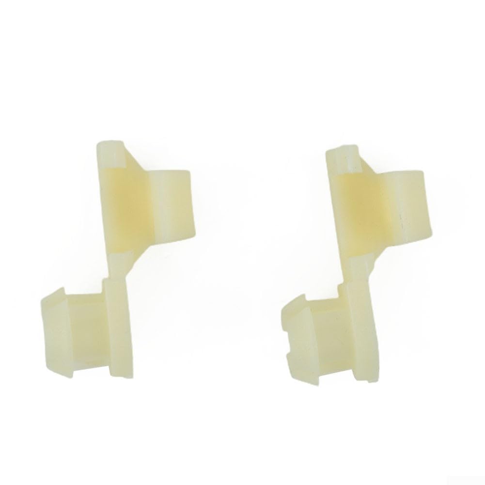 Tailgate Handle Rod Clips Set of 2 for Chevrolet C/K C1500 C2500 C3500 and for GMC C/K Series Pickup Truck Rear Tailgate Replacement Plastic Moulding Trim 15545178 14037239