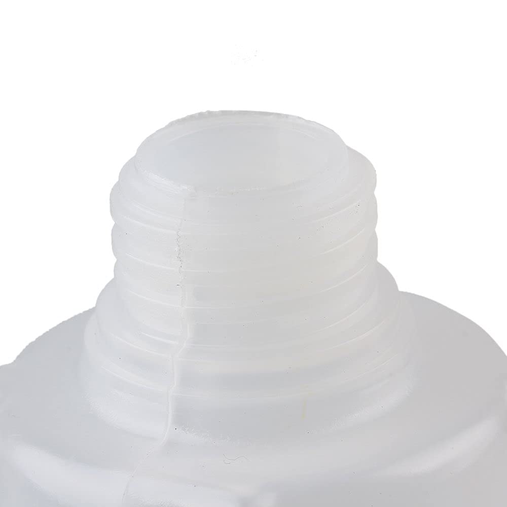 Mxfans T10034 Nitro Kraftstoff-Nachfüllflasche mit Aluminium-Legierung, 250 ml, Weiß, für RC Modellauto