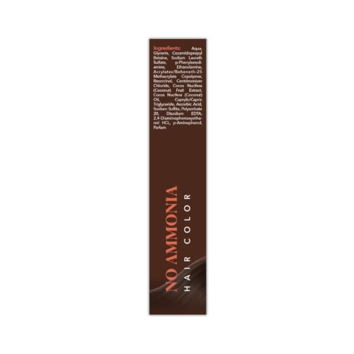 Image of Paradyes Coconut Fix Shampoo Hair Color Dark Brown 3.0, No Ammonia, Enriched with Coconut Extracts to Minimizes Dryness, 5 - Minute Grey Coverage, Pack of 4