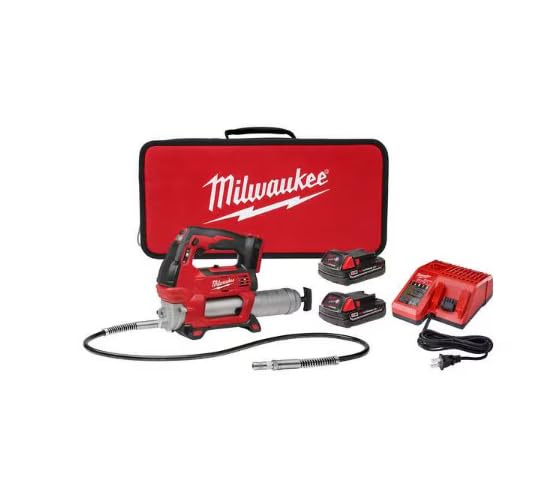 Milwaukee M18 Cordless 2-Speed Grease Gun Kit