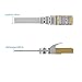 AULLOV Cat8 Ethernet Cable 20 ft White Shielded (STP), High Speed Flat RJ45 Cat-8/Category 8 Internet LAN Computer Patch Cord Cable, Faster Than Cat5/Cat6/Cat7-20 Feet White (6 Meters)