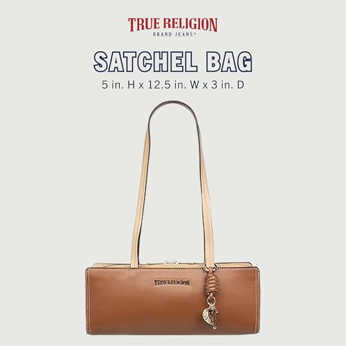 True Religion Structured East/West Satchel