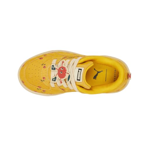 PUMA Kids Girls Tinycottons X Ca Pro Tiny Floral Lace Up Sneakers Shoes Casual - Orange4