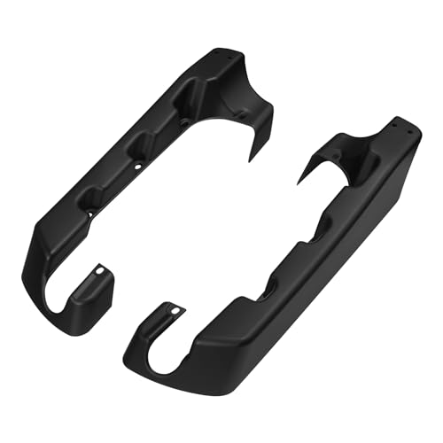 Extensiones para alforjas rígidas Green-L, par negro mate, 4 pulgadas, ajuste estirado para Harley Touring (Road King, Street Glide, Electra Glide, Ultra Classic) 2014-2024 miniatura 5