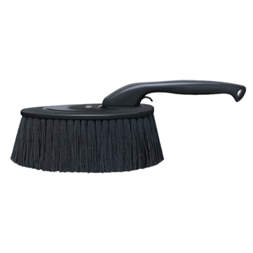 Plumero de limpieza de coche, cepillo giratorio portátil de 360 grados, limpiador de polvo de cerdas suaves, fregona de lavado resistente, mango antideslizante, agarre cómodo, herramienta de detalles