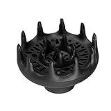 universal diffusor aufsatz Material: este accesorio para secador de pelo está hecho de material de nailon respetuoso con el medio ambiente, seguro e inodoro, además es resistente al agua y al calor..El difusor diseñado con 72 orificios brinda al calor un área de distribución más amplia y uniforme, no solo en un lugar como lo hace un secador de pelo.