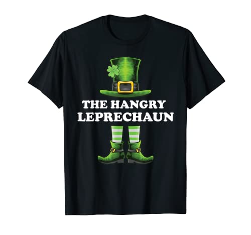 El Leprechaun de Hangry Funny Matching Family St Patricks Day Camiseta