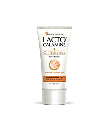 Lacto Calamine Oil Balance Face Scrub Kaolin Clay Therapy for Oily Skin - 50g