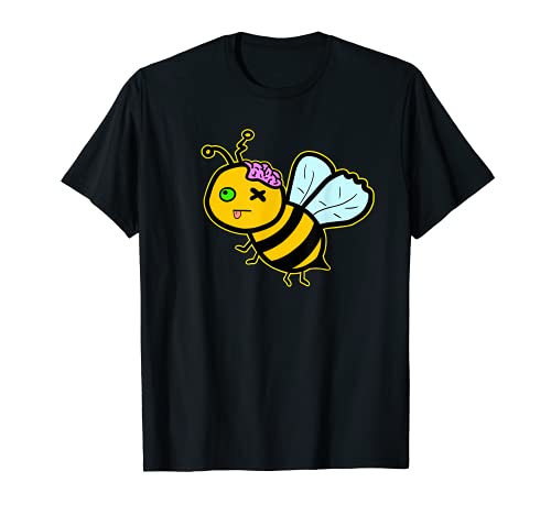 Lustiges Zombee-Zombie-Biene Halloween-Kostüm T-Shirt
