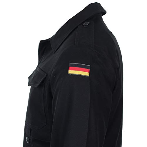 Mil-Tec BW Moleskin Chaqueta Negro tamaño L Reg (8)