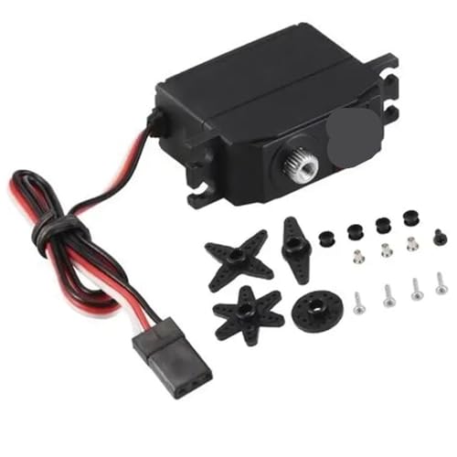 Servo digital sin núcleo de engranaje de 25g P-2504MG para helicóptero RC 500 y 450