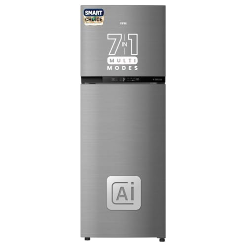 Image of IFB Smart Choice 285L 3 Star Frost Free inverter with Double Door Refrigerator (Expert-Cool IFBFF-3363IGSU, Grey) with Surround Cooling, Smart Digital Display with Smart Sense AI and Freezer LED
