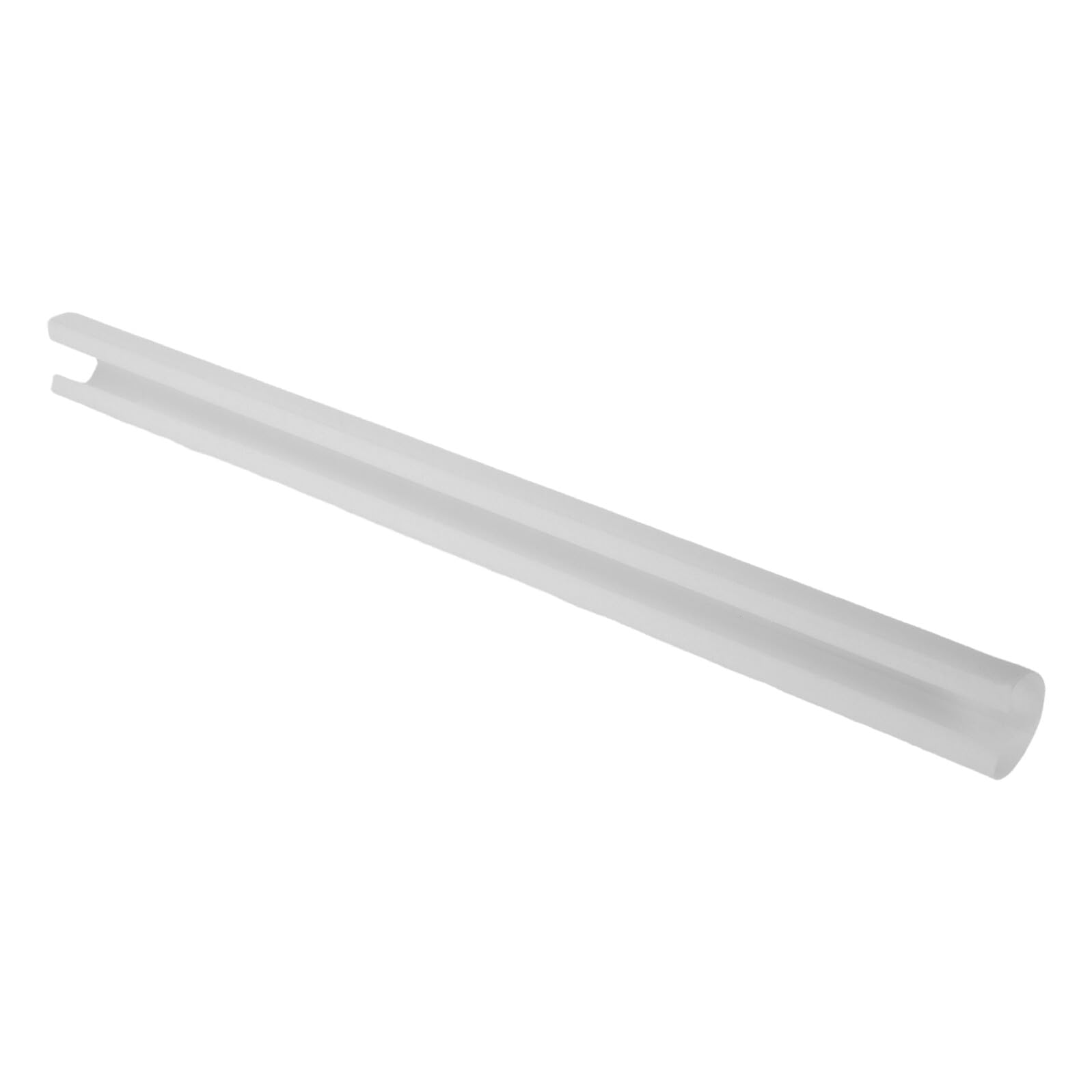 GARVALON LED Tube Light Cover for Ceiling Lights Shade Milky Frosted Diffuser with Design for Eye Protection and Glare Reduction Compatible with LED Channel Systems Easy Installation for