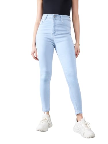 Image of Dolce Crudo Distressed High Rise Skinny Jeans for Women