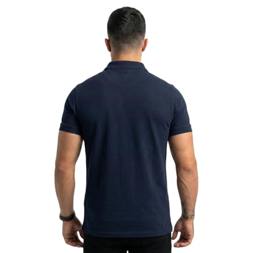 Image of SIDE UP Polo T Shirt for Man with Pocket, Polo T Shirts for Men, Summer Shirt with Collar, Half Sleeve, Cotton Blend, Light Weight, Comfotable Fit (Pack of 1) M to 3XL