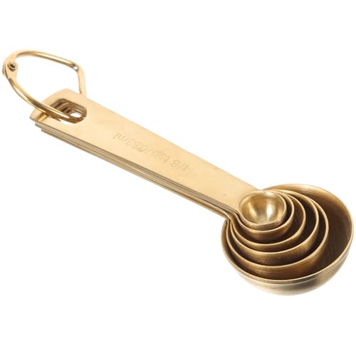 TOPPERFUN �X�e�����X���v�ʃX�v�[��6�{�Z�b�g �傳�� �������������X�v�[�� �R�[�q�[�X�N�[�v�t �e�[���t�b�N���[ �L�b�`���p�i ���� �x�[�L