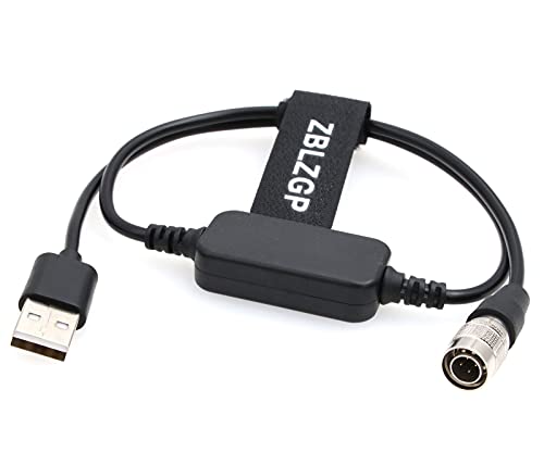 Câble d'alimentation Hirose 4 broches pour Sound Devices 664 en tournage nomade