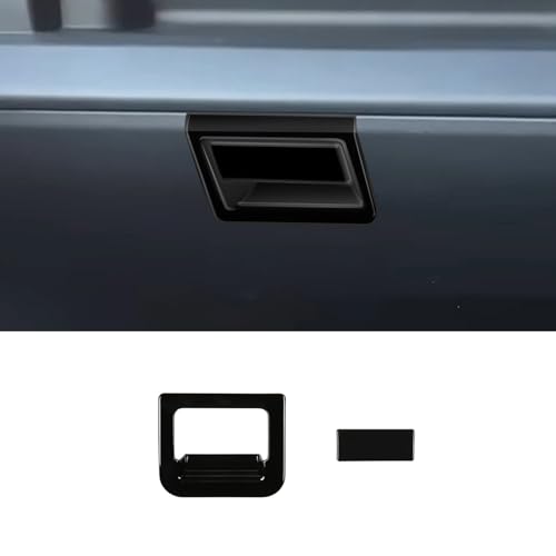 AKUSESARI ジムニーノマド Jimny Nomade JC74W 専用グローブボックスハンドルカバー 収納ボックスのハンドルカバー インテリアパネル エアコン インパネ ハンドル カバー アクセサリー 内装パーツ ABS樹脂製 2PCS 【ピアノブ