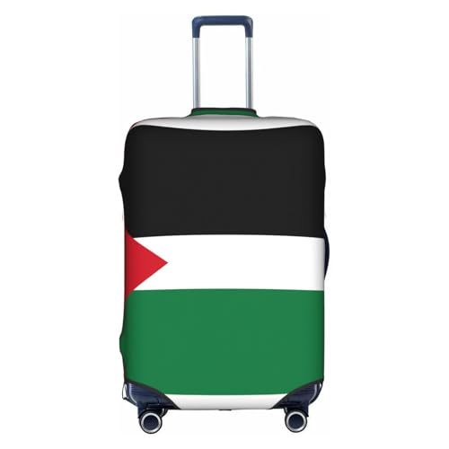 Flag of the State of Palestine Printed luggage cover, double stitching all around, high elastic material, suitable for travel and business trip - Main Image