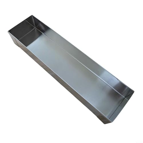 Gettimore Molde para tartas de 40 cm con tapa extraíble, bandeja antiadherente de acero inoxidable para hornear latas de pastel de queso resistentes a altas temperaturas (3)