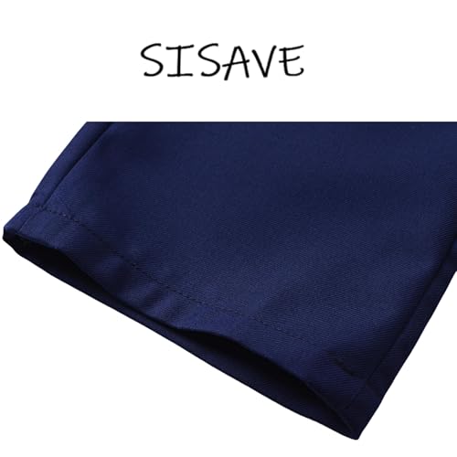 Boys Dress Pants Slim Fit Suit Pants Kids School Uniform Adjustable Waist Size 2t-204