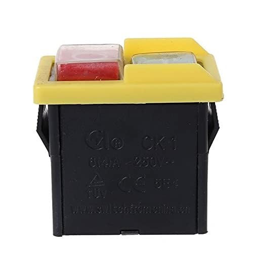 スイッチ 250V 6A AC 防水ボタンマシンソーブレードボール盤開閉