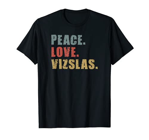 Paz Amor Vizslas ADG157b Camiseta