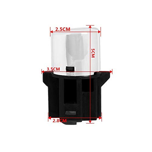 Muzzys Premium Replacement Oem Quality Shift Knob Shifter Button Handle Repair Kit With Spring Fits Honda Accord 2003 2004 2005 2006 With Automatic Transmissions 54132-Sda-A81 54133-Sda-A81 #TOP4