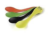 Light My Fire Original BPA-Free Tritan Spork Multi-Color 4-Pack - Wild Element