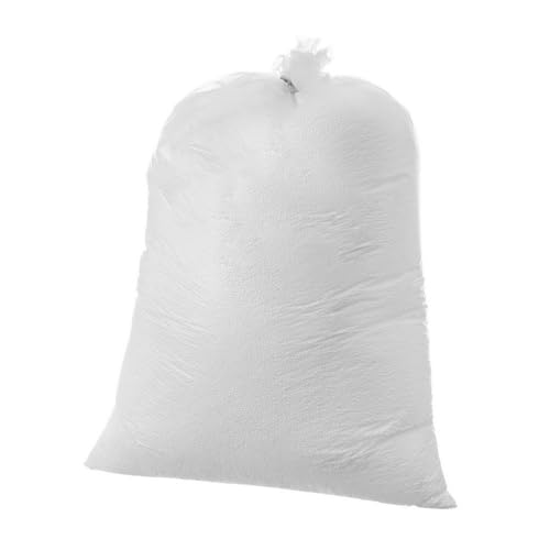 LOLAhome Bolsa Relleno de Bolas de poliestireno Blancas para Puff de 200 litros
