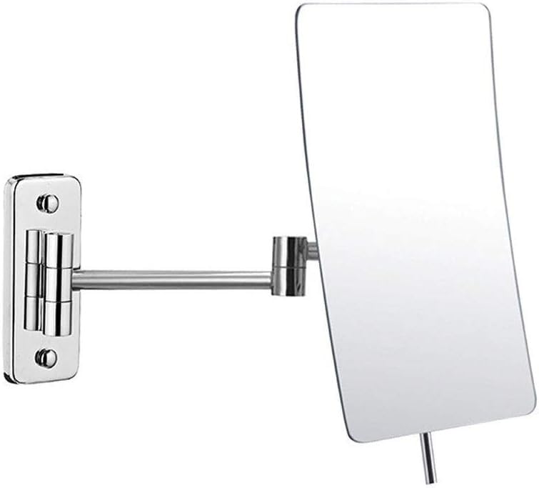 Miroir de salle de bain pliable pour optimiser l'espace et le rasage