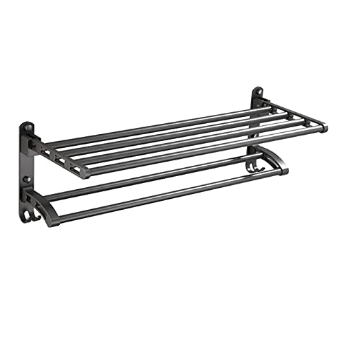 Support mural de salle de bain pour organiser les serviettes de bain