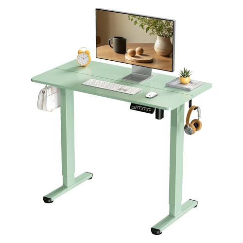 JYLH JOYSEEKER Small Standing Desk, 35" ×20" Electric Standing Table,