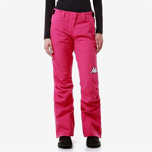 Pantalon Kappa 6cento 665p classique pour femme en noir