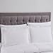 Sweet Home Collection 8 Piece Bed In A Bag with Dobby Stripe Comforter, Sheet Set, Bed Skirt, and Sham Set - Queen - White