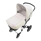 MULTIPLES USOS: Se puede usar de 4 maneras : como COLCHON ADICIONAL de tu capazo para mayor comodidad de tu bebé, como FUNDA PARA SILLA LIGERA, como SACO para abrigar a tu bebé, o como COLCHA decorativa o para arropar a tu bebé.