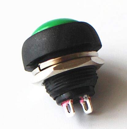 Bouton poussoir 12mm PBS-33b pour remplacer un interrupteur defectueux sur boitier etanche