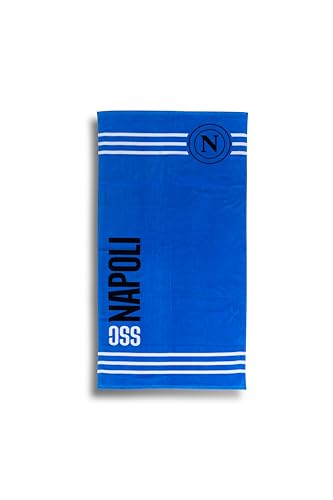 hermet, Napoli, Telo Mare Napoli, Asciugamano Spiaggia o Piscina, 100% Cotone, 70x140 cm, Prodotto Ufficiale