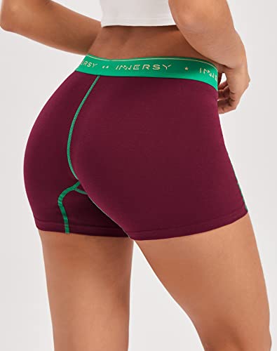 Image of INNERSY Women's Cotton Boyshorts Underwear 3-Pack