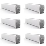 Jnchdghwa 6X Tuya WiFi Smart Curtain Motor Apritende Elettrico Super Silenzioso per Binario per Tende per EU Plug