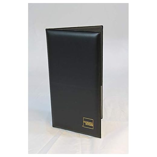 25 Pack - American Express Folding Guest Check Presenters for Restaurants