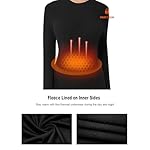 Dalavch 4 Pack Women’s Thermal Shirts, Women Fleece Lined Compression Long Sleeve Base Layer Tops for Winter Cold Weather - Image 2