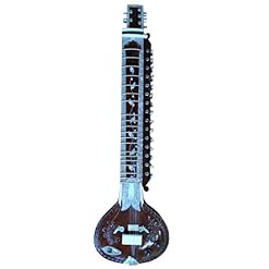 Gaucher Sitar Acoustique-électrique indien special edition col ultra-résistant pour les cordes de résonateur - Les Beatles, Paul McCartney, John Lennon, RIngo Starr, George Harrison