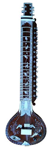 Gaucher Sitar Acoustique-électrique indien special edition col ultra-résistant pour les cordes de résonateur - Les Beatles, Paul McCartney, John Lennon, RIngo Starr, George Harrison Gaucher Sitar Acoustique-électrique indien special edition col ultra-résistant pour les cordes de résonateur