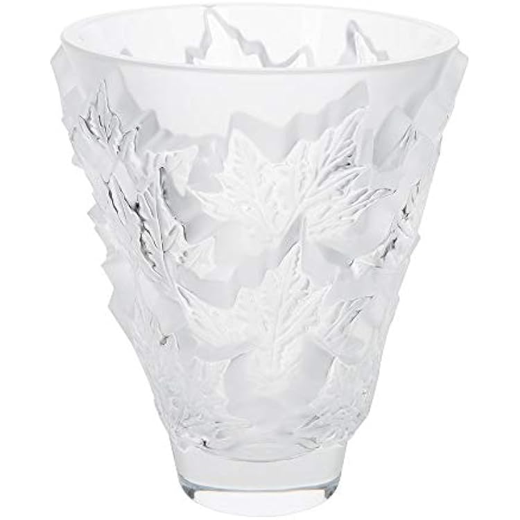 Lalique Crystal Champs-Elysees Clear Vase Small