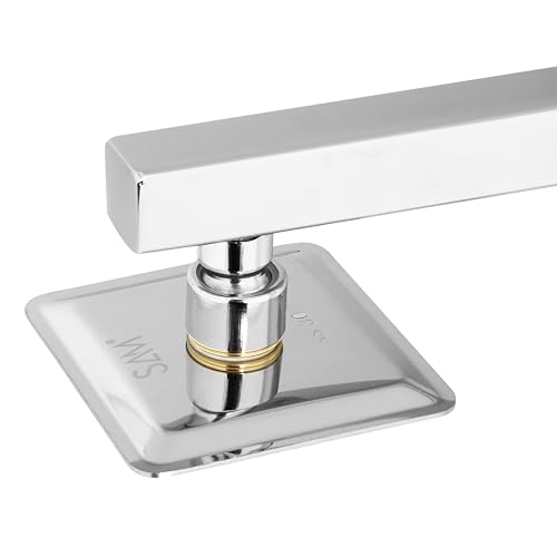 Image of SAM Shower Slim High Pressure Rainfall Showerhead Without Arm for bathroom (Ultra Slim, 4 * 4)