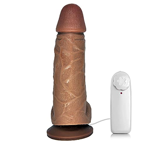 Pênis Chefão Vertebrado em Cyberskin Negro com Ventosa e Vibro Multivelocidade 20,5 cm x 4,2 cm