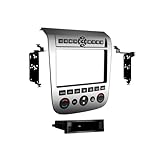 Metra 99-7612A Single/Double DIN Installation Dash Kit with Aluminum Finish for 2003-2007 Nissan Murano